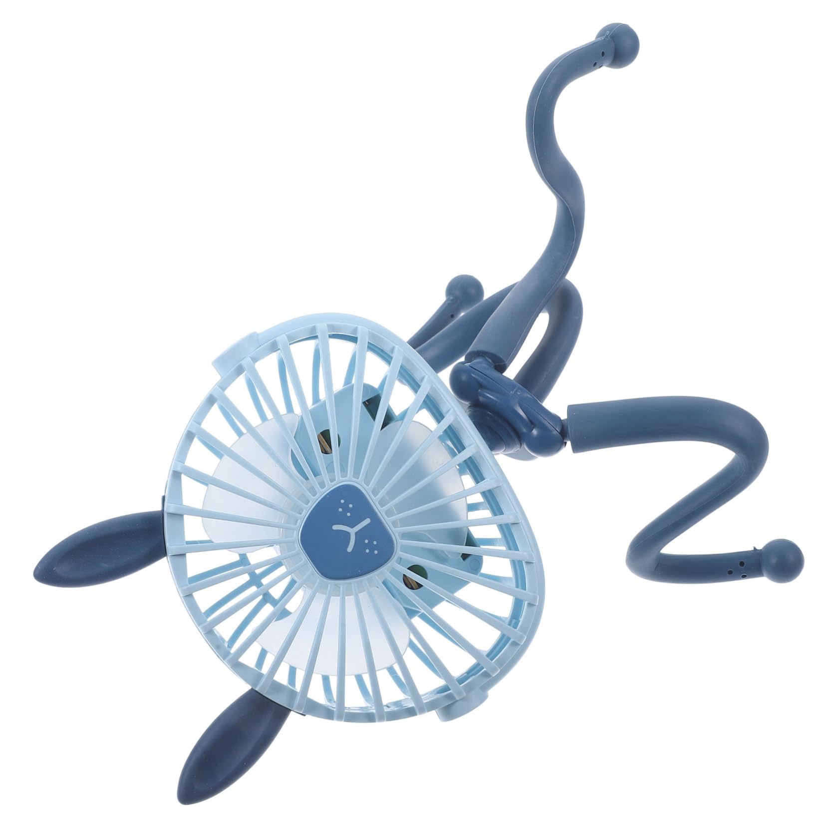 LALAFINA 1Pc USB Portable Stroller Fan with Deformable Tripod Handheld Clip Design Quiet Operation for Car Seats Cribs and Outdoor Use for Parents