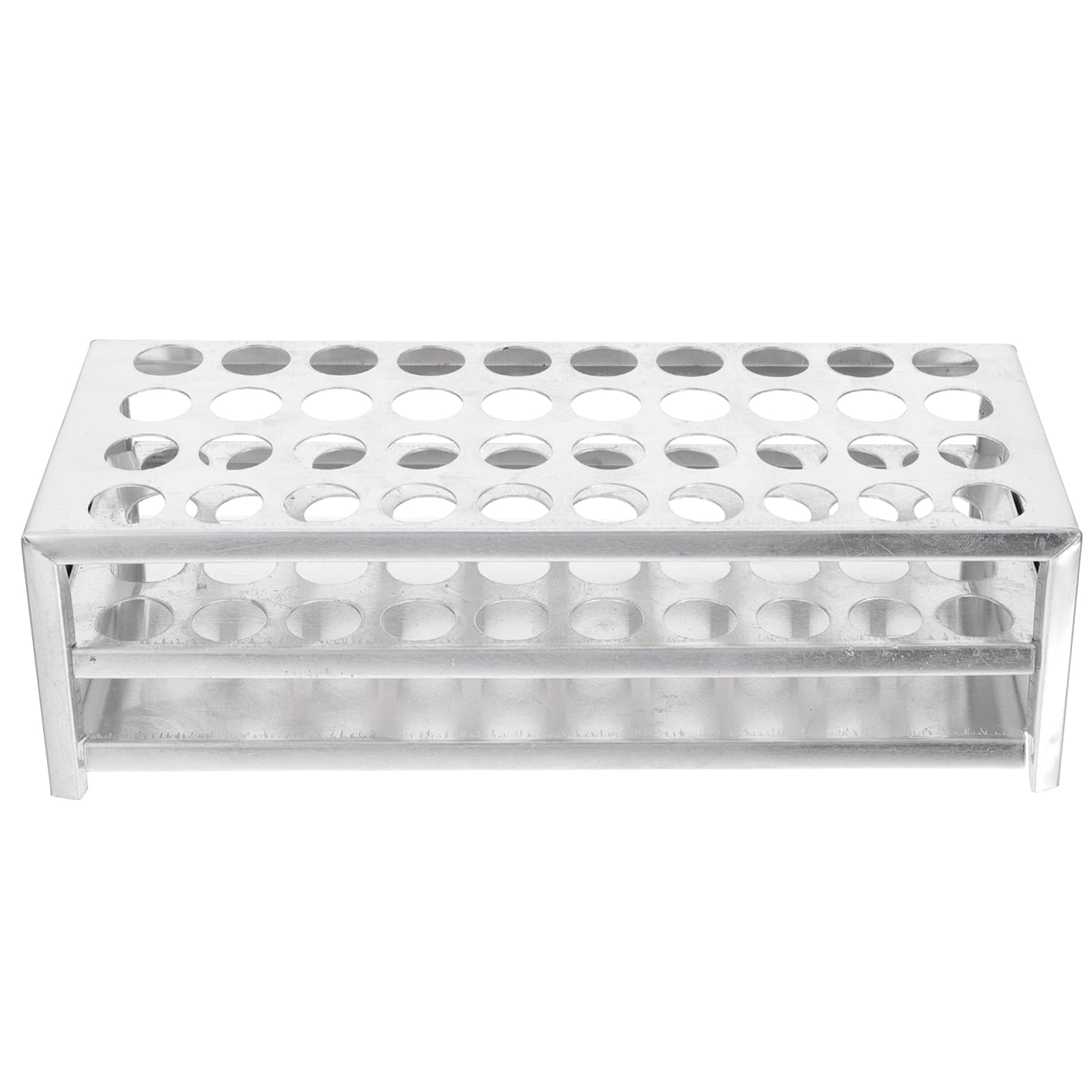 Stojak na probówki laboratoryjne z akrylowym wyświ Stojak na probówki aluminiowe, zdejmowany, uchwyt na probówki laboratoryjne, stojak na sprzęt laboratoryjny