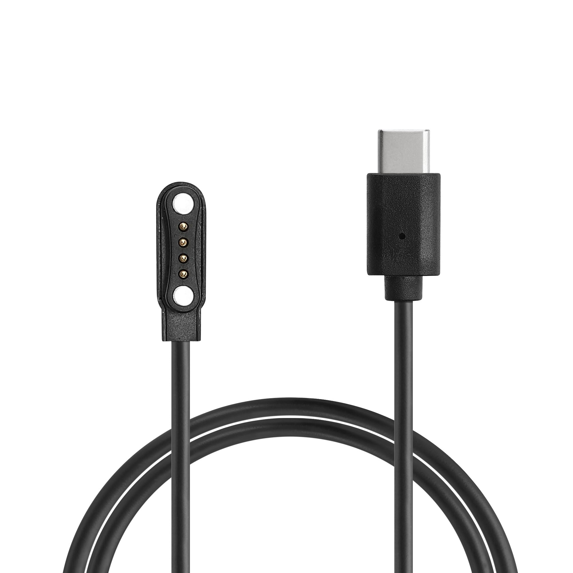 kwmobile Cable Compatible con PLAUD Note AI Voice Recoder Cargador - Cable de Carga para Grabadora de Voz con IA - 100 cm de Longitud con Puerto USB-C