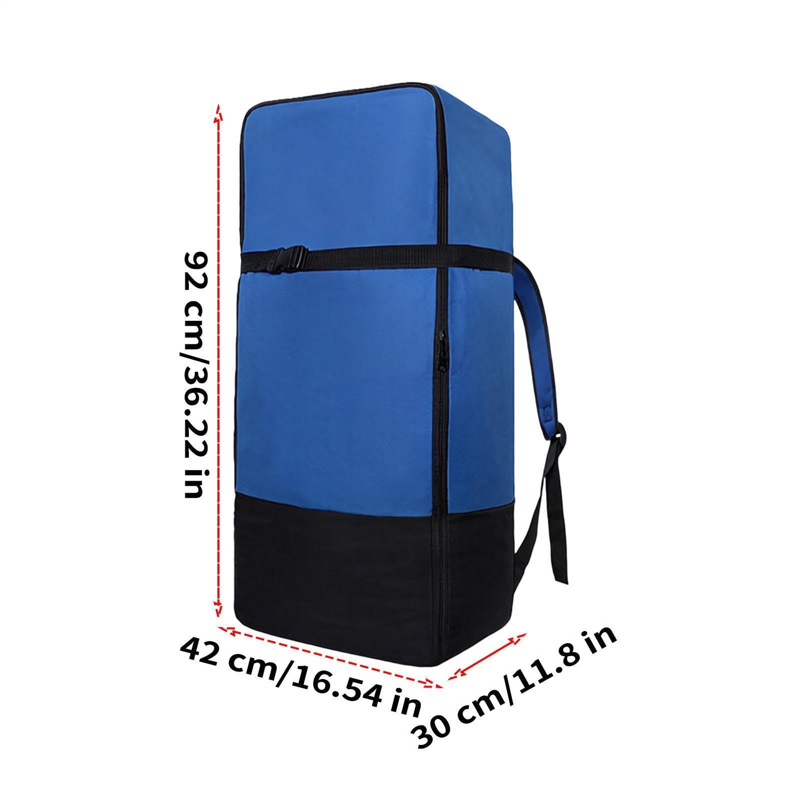 Bolsa para Tabla de Paddle Surf Impermeable Grande | Con correas acolchadas ajustables, bolsa de transporte protectora de viaje para tablas de remo inflables, surf, kayak, playa