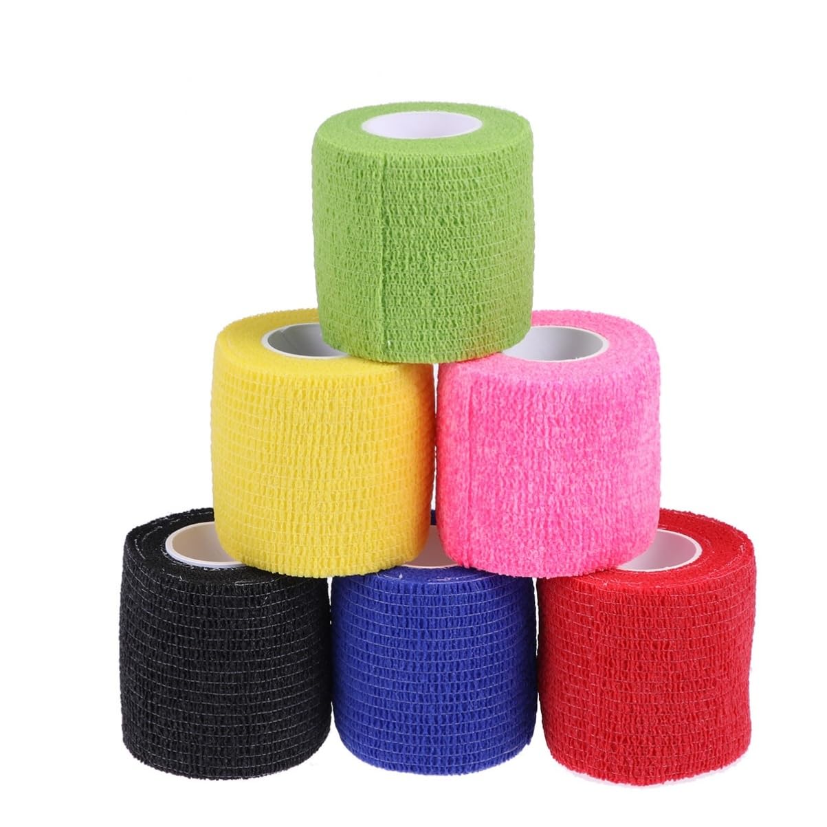 SEWOART 6pcs Bandage Sports Athletic Credit. Card Holder Saline Solution for Piercings Dashboard Cactus Tape Adheres to Itself