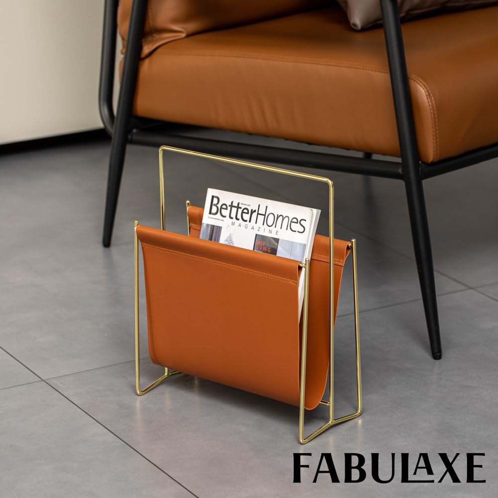 Fabulaxe Porte-revues et porte-revues pour bureau, bureau à domicile, salon, zones d'attente, rangement de fichiers de ferme, panier pour lettres, magazines, livres, journaux et autres documents de