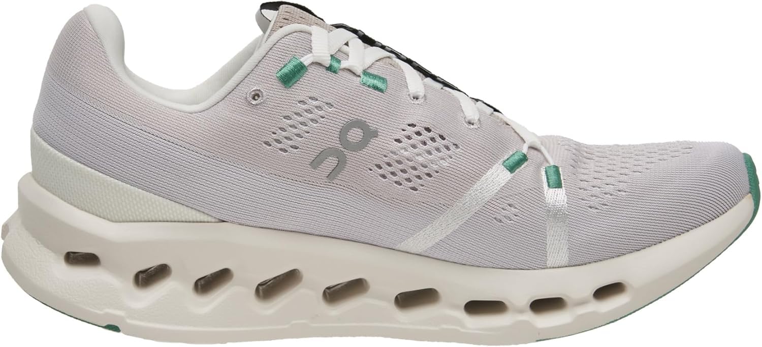 On Women's Cloudsurfer Sneakers, Pearl/Ivory, 11 Medium US
