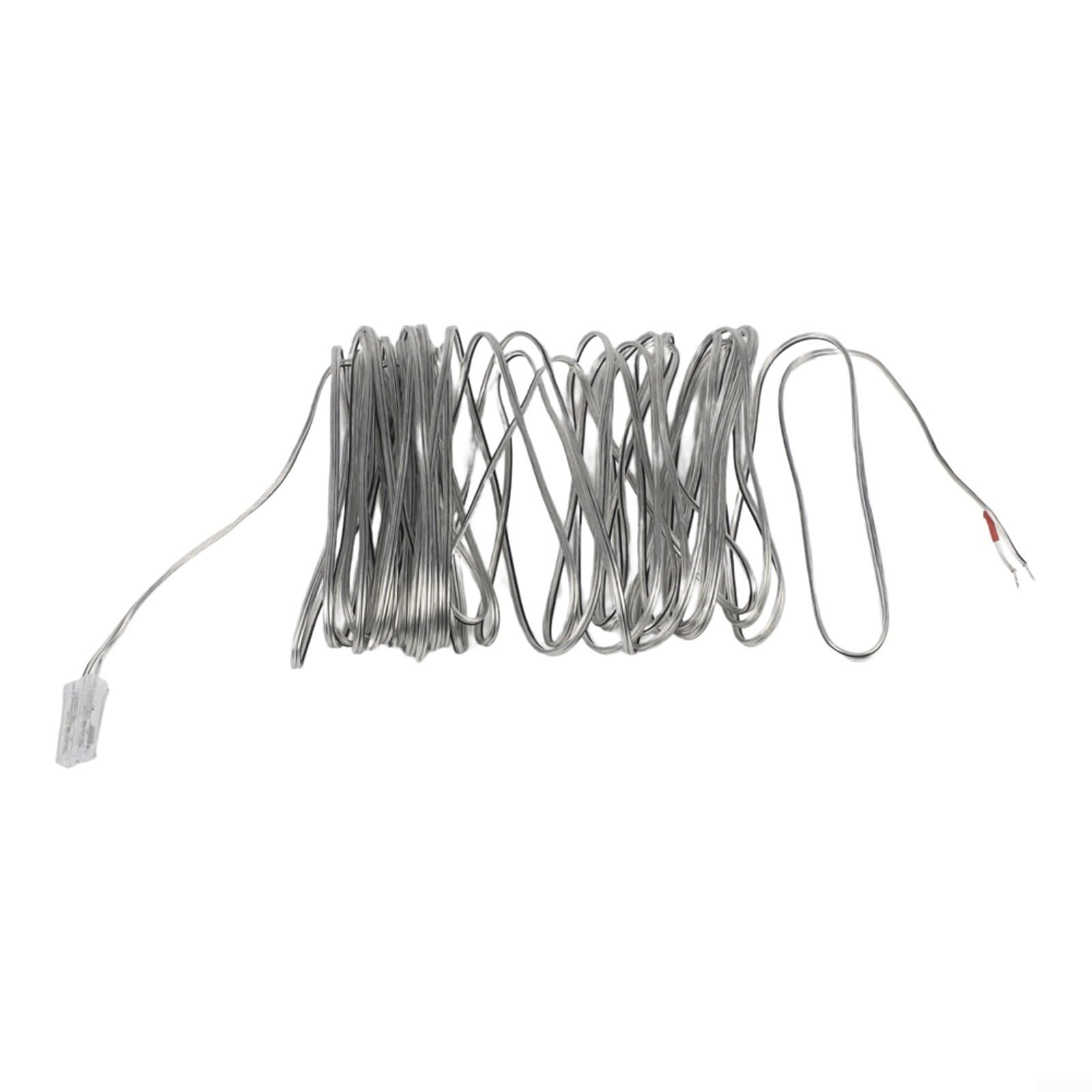 Wysokiej jakości kabel głośnikowy, biały, kompatybilny z Sony HCD-ZX6 ZX66I ZX8 do jbl Home Audio Theater System Sound Wire 2 m (10 m)
