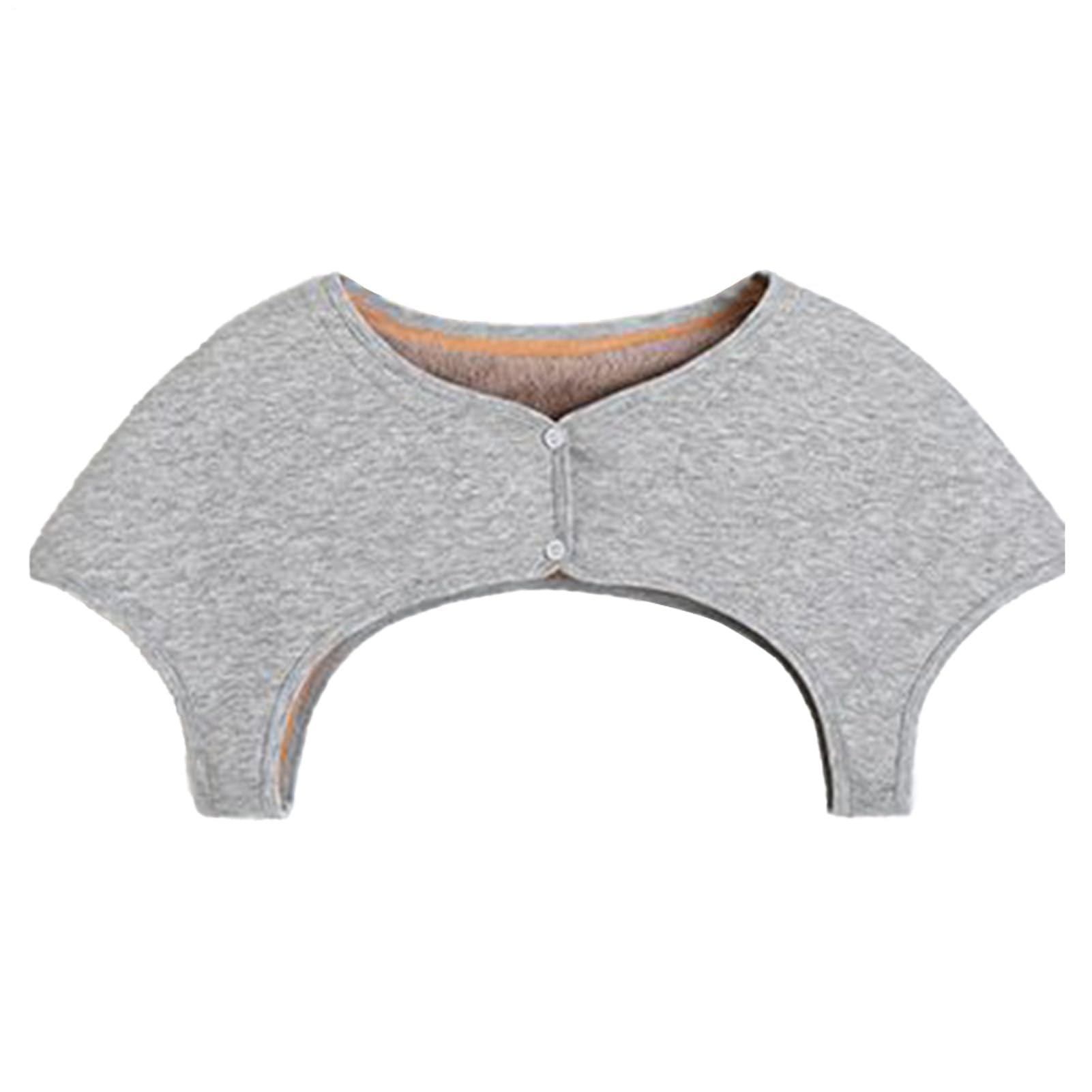 Calentador de cuello térmico y protector de hombros con cojín aislante de invierno