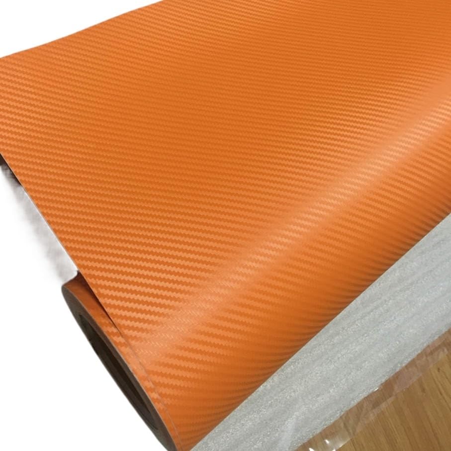 Rolka folii winylowej imitującej włókno węglowe, Folia winylowa do oklejenia samochodu 30 cm x 127 Multicolor 3D Carbon Fibre Stylizacja DIY(Silver)