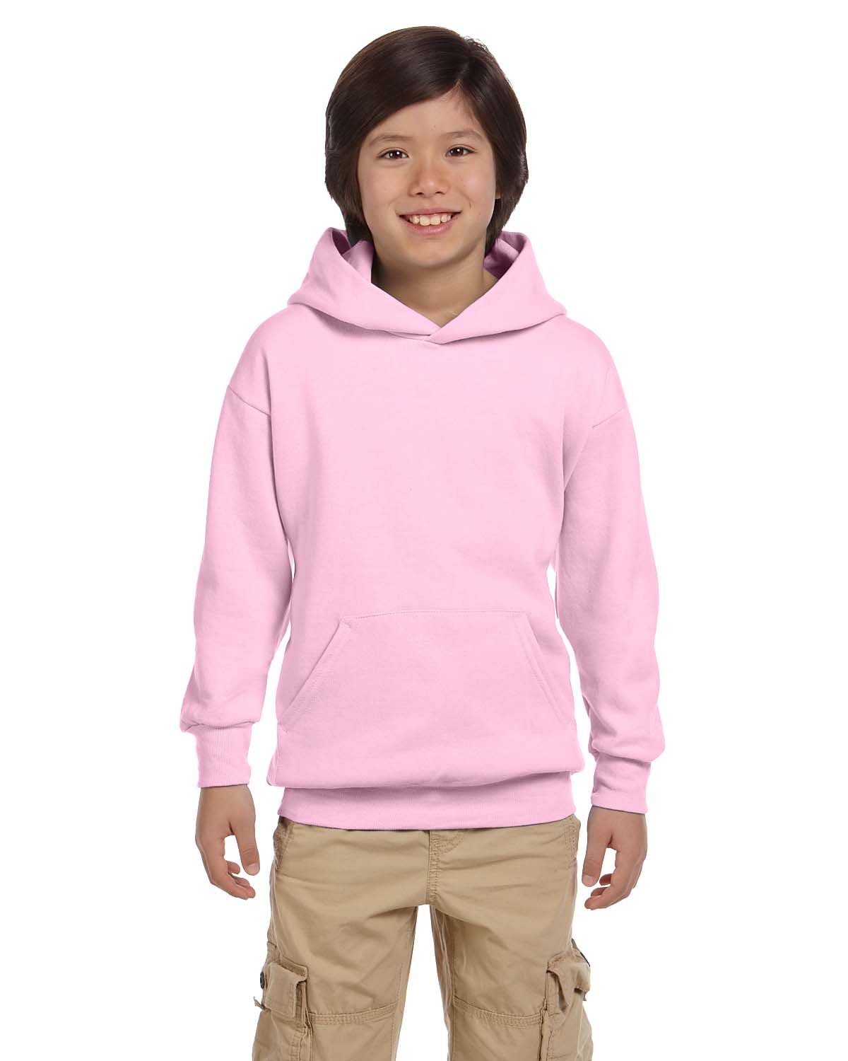 Pink Hanes Pullover Hanes Mens Pullover Ecosmart Hooded Sweatshirt