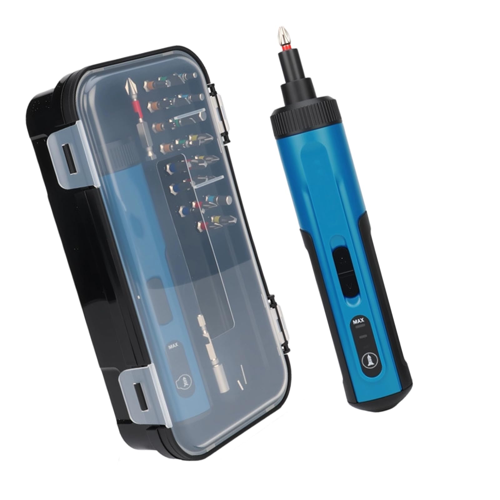 Zepfjhe C Multifunctional Electri Screwdriver Double Mode Operations Design Easy Bit Hange Rechargeable Screwdriver