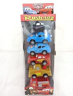 مجموعة سيارات سباق صغيرة _ عدد 6 سيارات