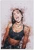 Dua Lipa Home Decor Art Panel Print Canvas Wall Art Modern Wall Hanging Painting Artwork Home Decor Unframe-style16x24inch 40x60cm