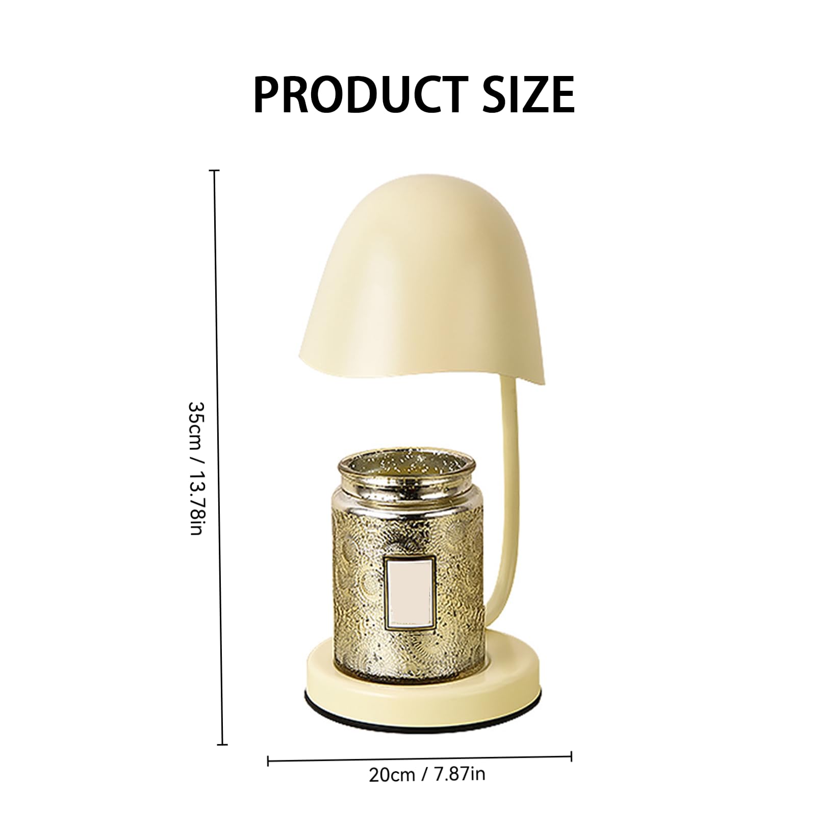 Lámpara calentadora de vela romántica con temporizador,Lámpara de mesa de vela de fusión en forma de cáscara de huevo Aromaterapia eléctrica,Calentador de cera atenuable para decoración Matcha Green