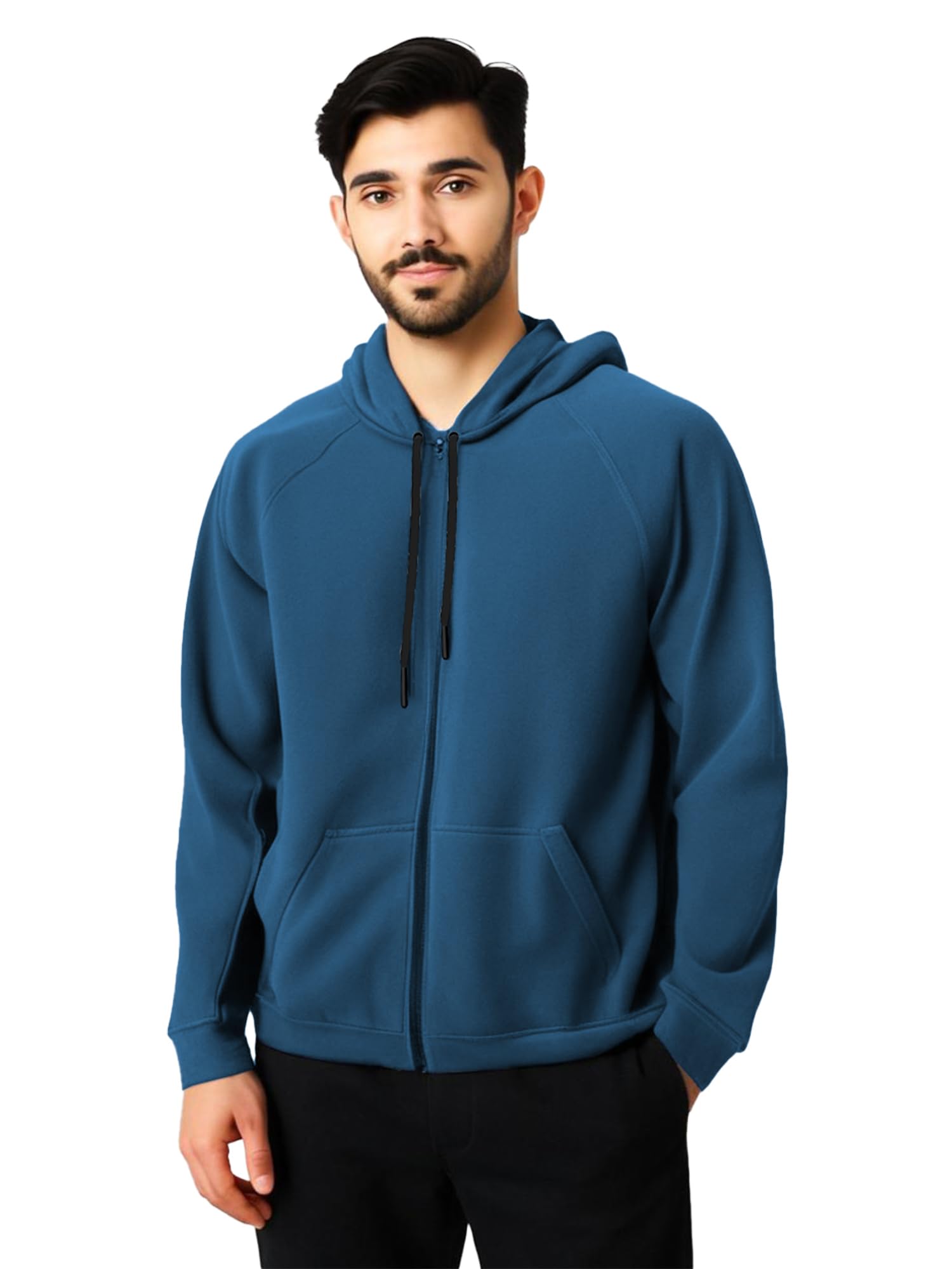 conzepts untold., Mens Zipper Hoodie Jacket Cotton Hooded Sweatshirt for Men Stylish Travel Wear Winter Outfit, Full Sleeve Fashion Dress for Man Casual Look-picture-30