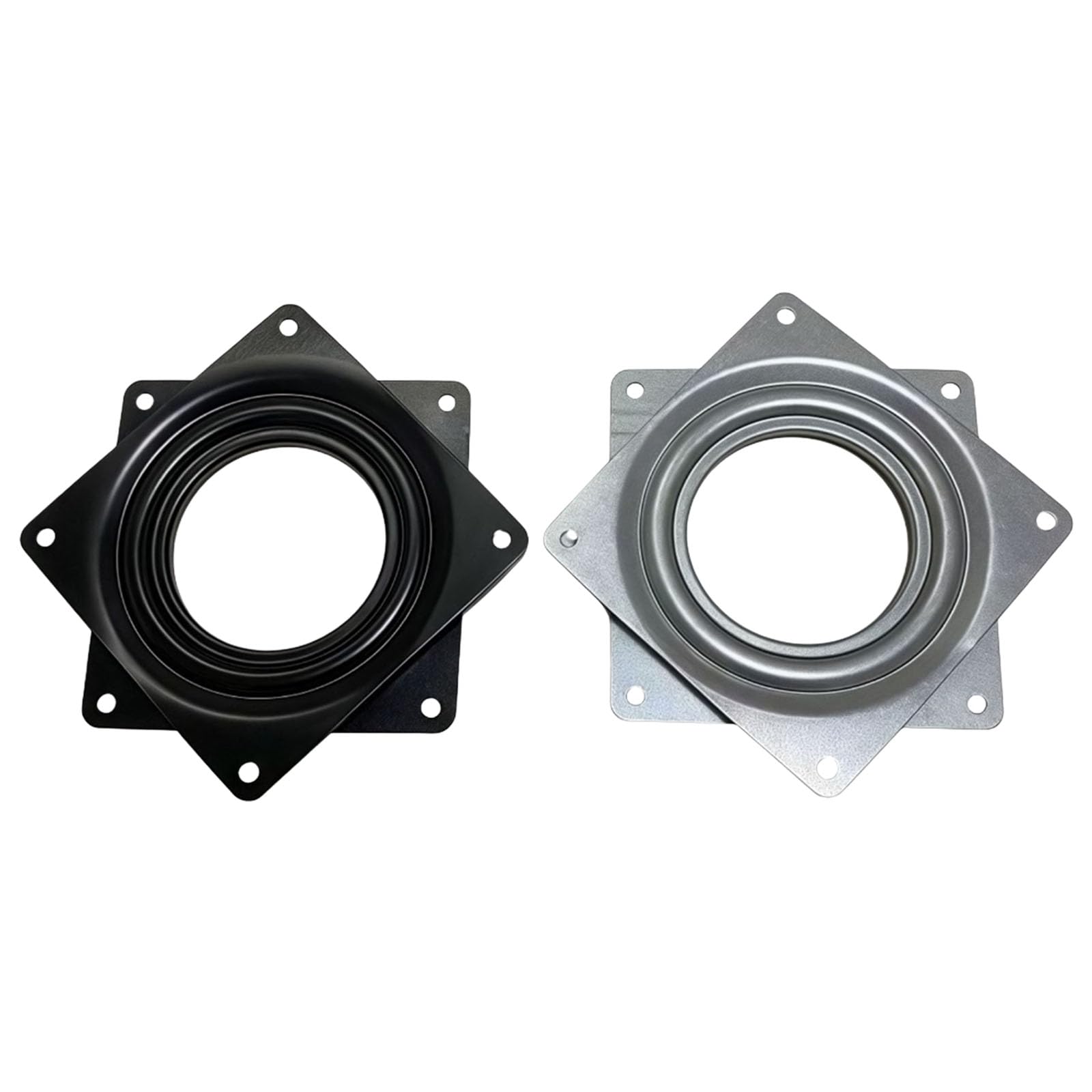 360 Degree Rotating Plate Replacement Square Bearing Turntable for Furniture Stool Chair Swivels Square Turntable for Recliner Chair or Furniture