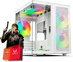 PC Gamer Ryzen 5 5500, 16GB RAM RGB, NVME M.2 500GB, RTX 3050 6GB, Gabinete com 4 Ventoinhas RGB