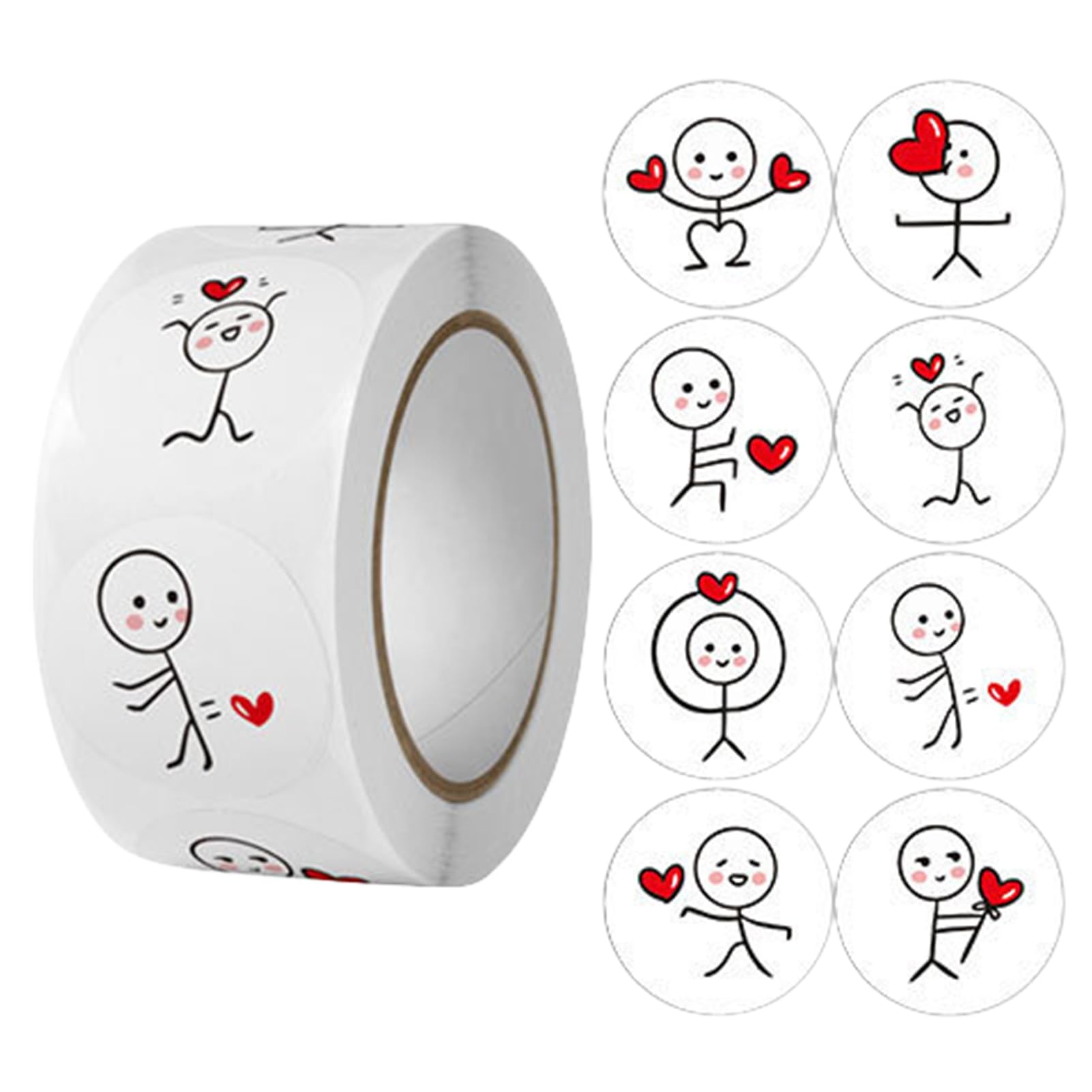32 Blatt Valentinstags-Aufkleber Für Kinder – Mix-&-Match Motive Zum Selbergestalten Von Karten & Geschenken