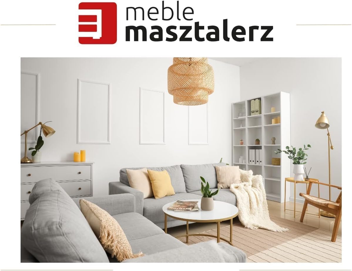 meble masztalerz Set 2 Comodini 40 cm, 2C, Bianco con Frontale Lucido | Moderno Comodino Piccolo 40x55x39 cm, Mobili Camera da Letto, Comodini Camera da Letto Moderni