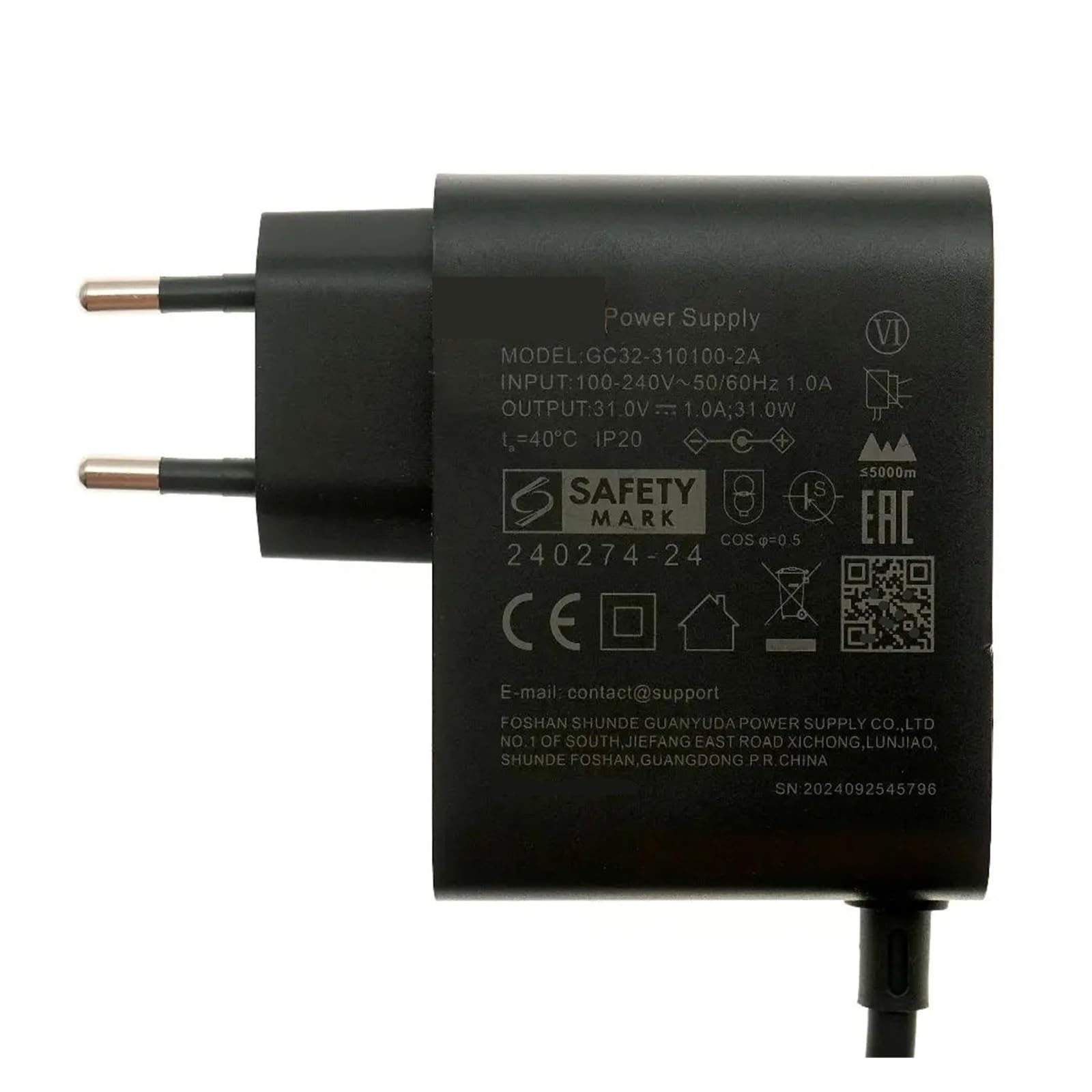Cargador De Aspiradora, Compatible con Xiaomi,