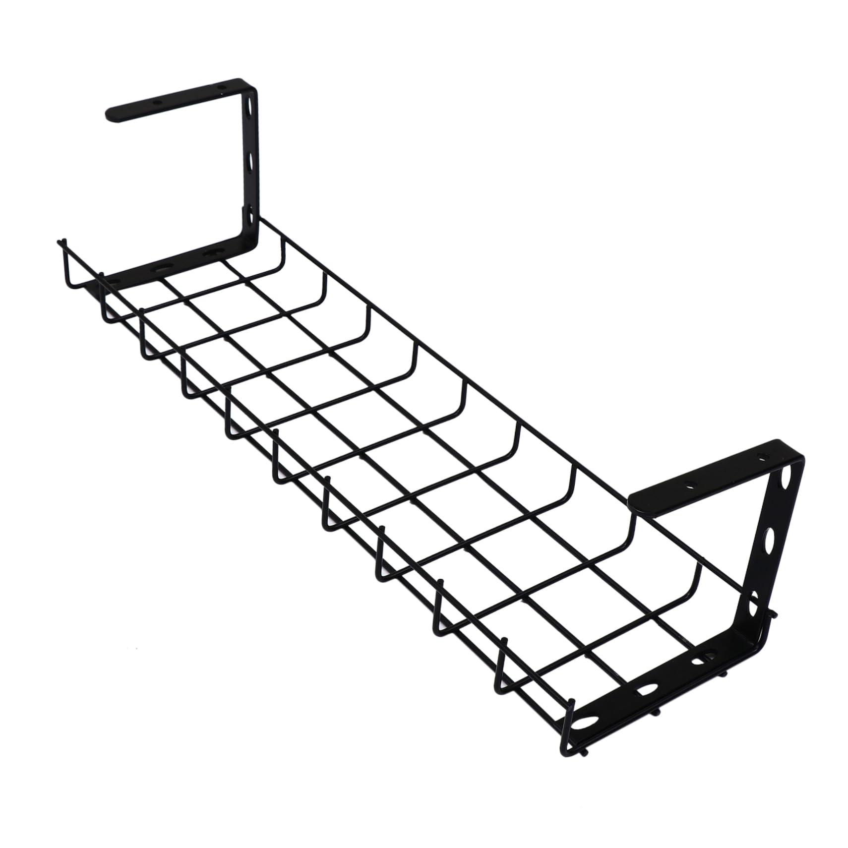 Artibetter Plateau De Gestion des Câbles sous Bureau Conteneur De Rangement Fil Élégant Organisateur pour Câbles Et Multiprises