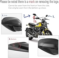 Vista 6 de KiWAV Espejos de repuesto de calidad OEM para motocicleta FD320 compatibles con Ducati Scrambler 800 (15 pies) un par