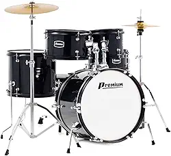 Bateria Acustica Infantil Premium Dx45J Junior Bk