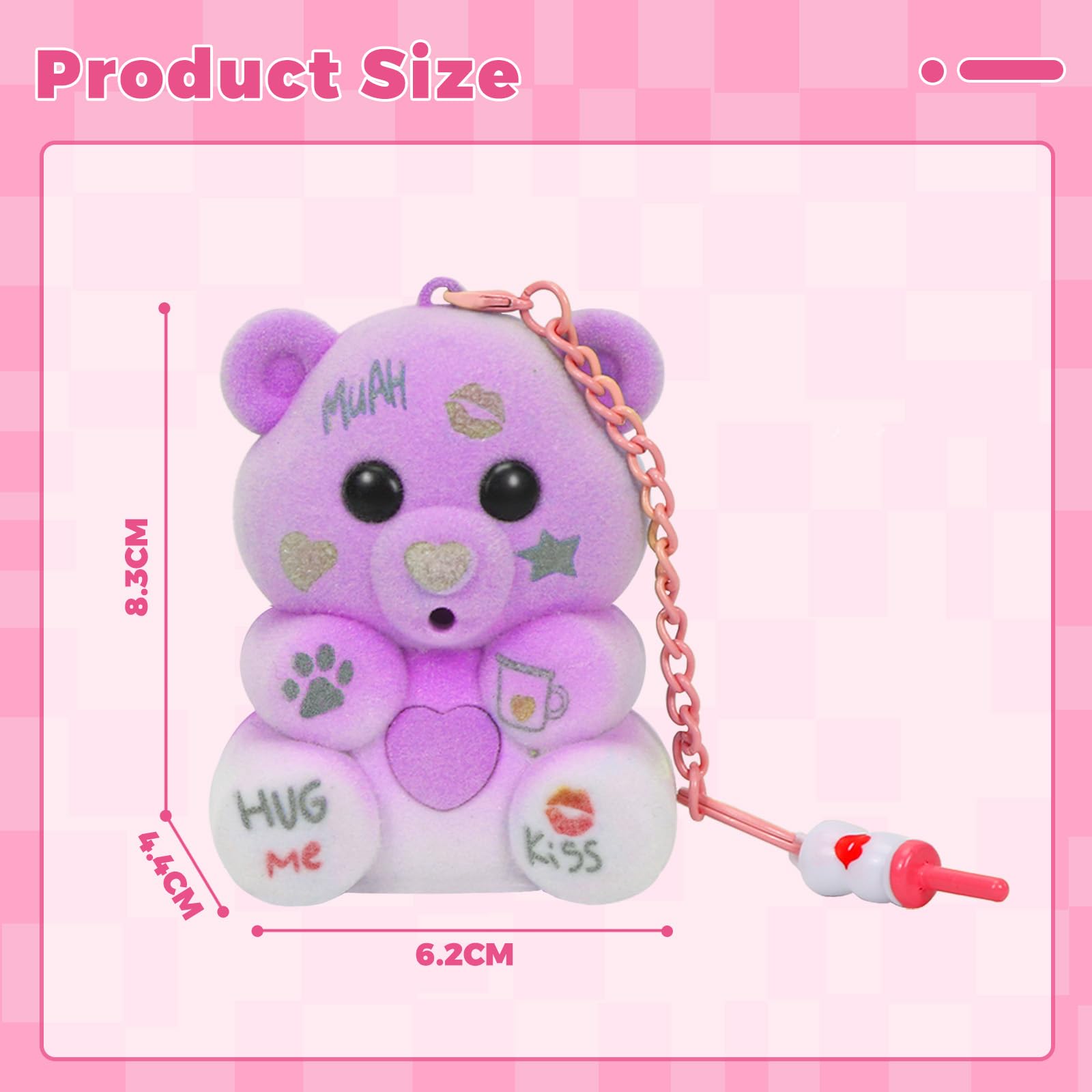 Oso Interactivo Grabable Love & Tell – Peluche Parlante Con Chupete, Llavero Y Función De Grabación Para Niños 3+