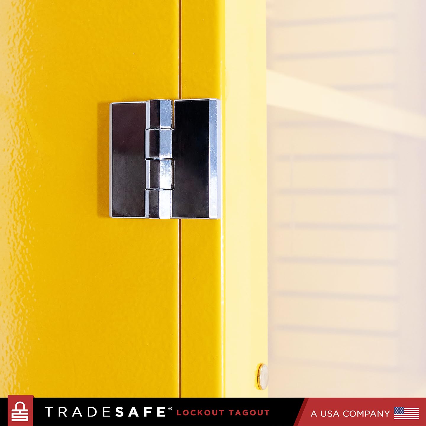 TRADESAFE Lockout Tagout Cabinet, Lock Out Tag Out Station Unfilled - No Loto Devices Included, Wall-Mountable Lockout Tagout Station Cabinet, Loto Box 18-7/8 x 7 x 23-5/8 inches