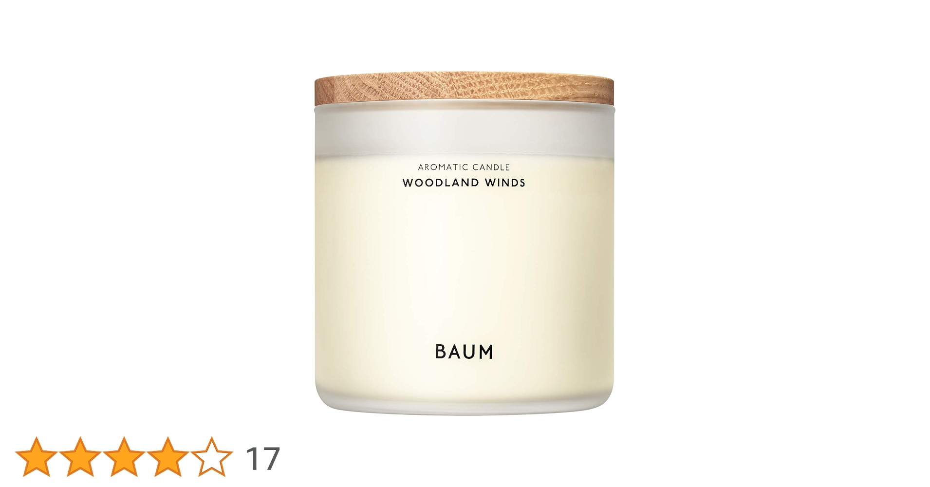Amazon.co.jp: Baum(バウム) BAUM アロマティック キャンドル 1