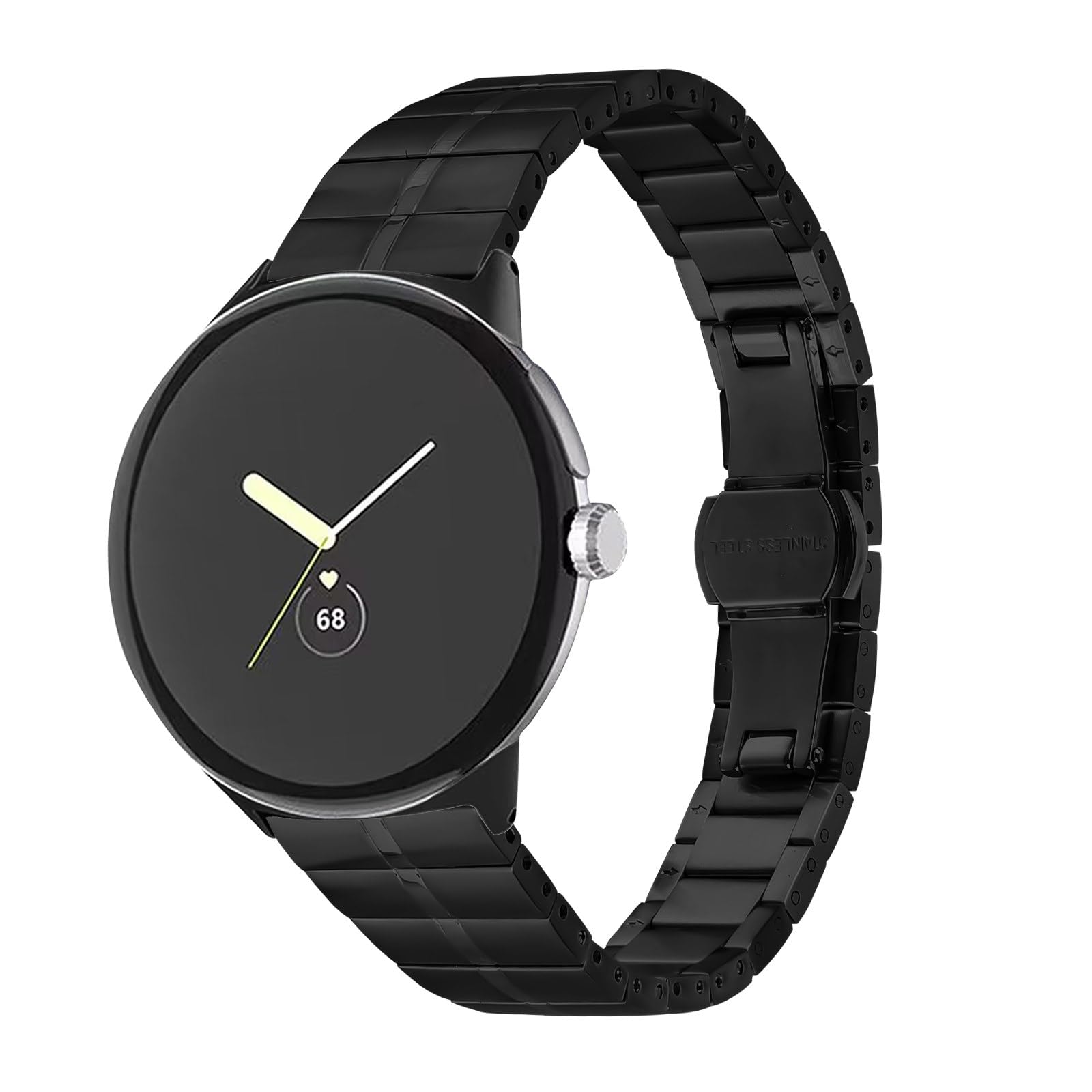 MVRYCE Compatible With Pixel 1 2022/Pixel 2 2023, Stainless Steel Metal Wrist Strap Breathable Replacement Band Bracelet For Pixel 1 2022/Pixel 2 2023 (Y02)