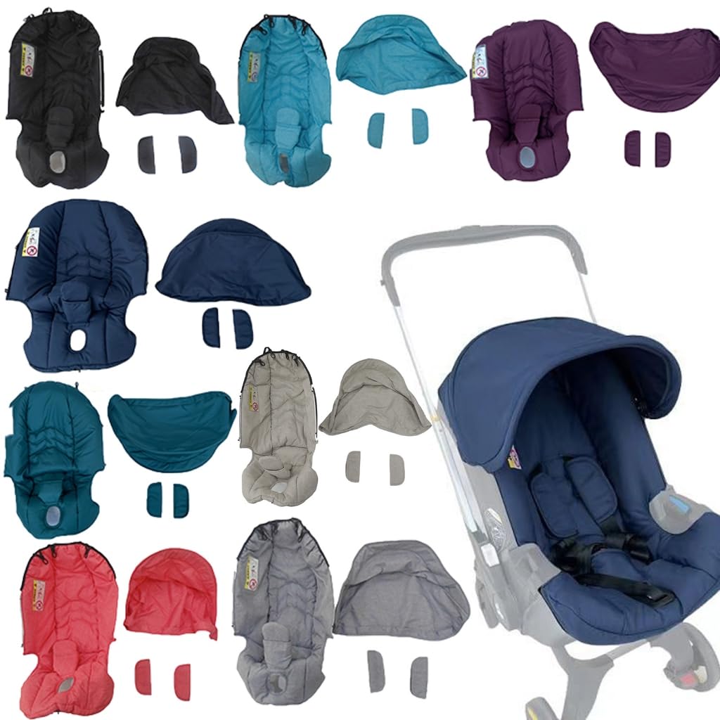 Coussin de poussette amovible chaud pour poussette par temps froid pour bébé tout-petit pour matelas de siège