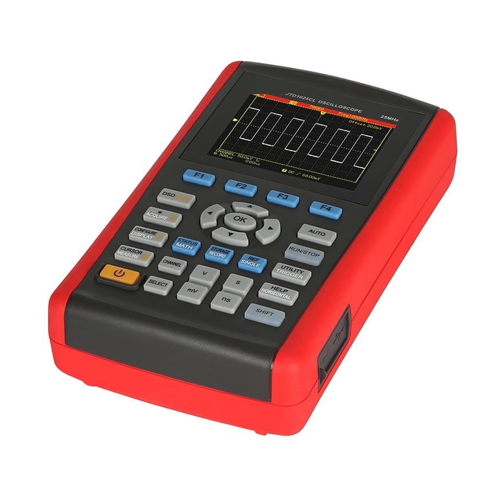 Oscilloscopio Portatile Tascabile A 1 Canale Con Multimetro