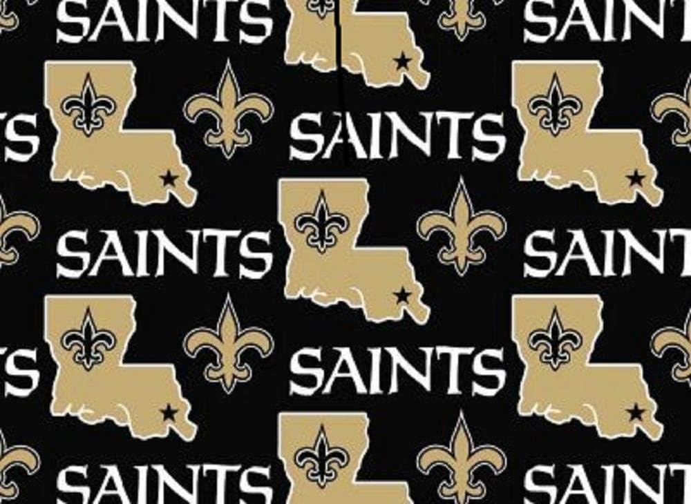 Saints Solid Fleece - 1 Yard