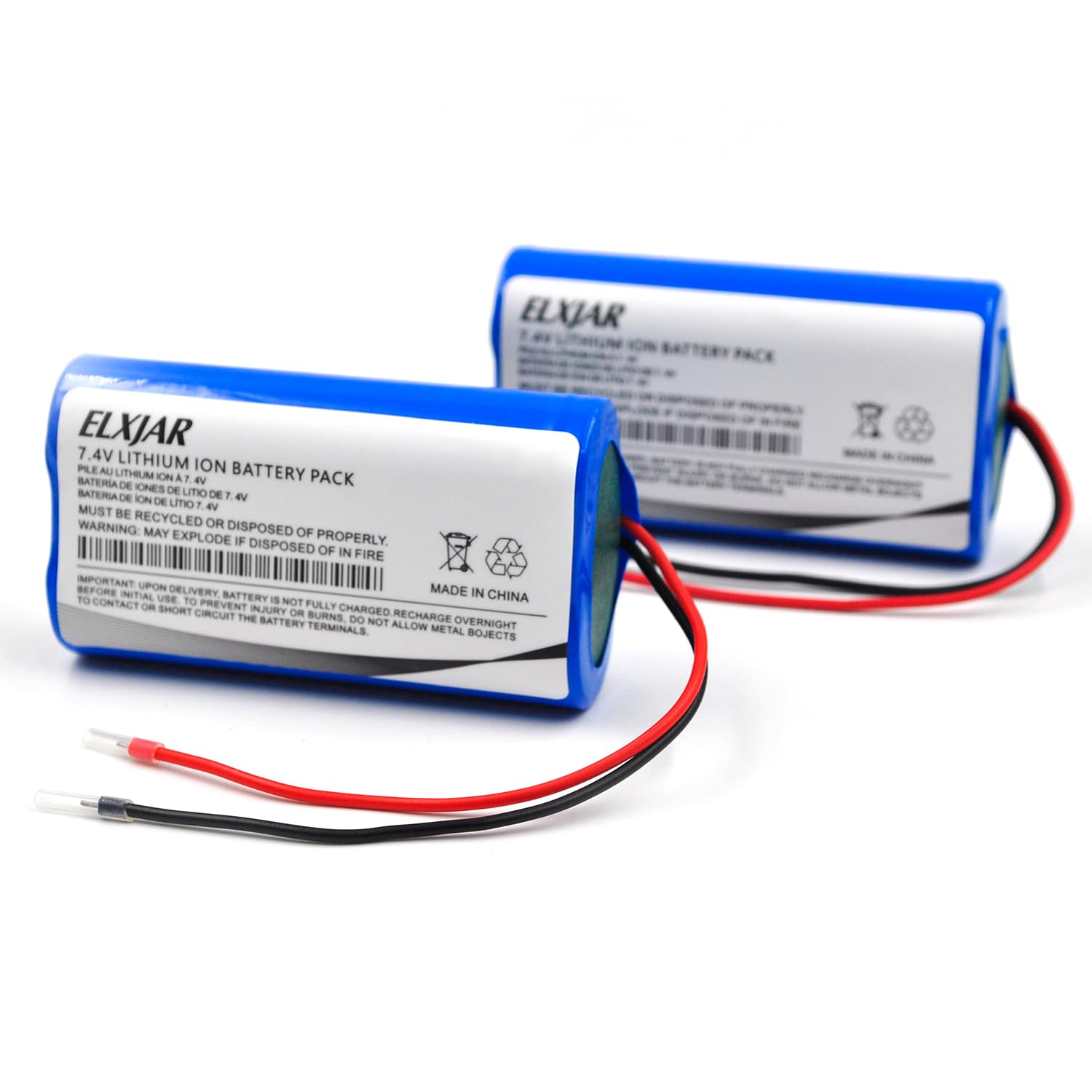 AT-mini PersonalⅡ Amazon.com: YUTSUJO (2-Pack) 7.4V Li-ion 2200mAh Rechargeable