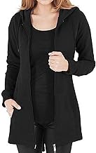 Vancavoo Women's Hoodie Jacket Casual Jerseys Fall Sweatshirts Sport Clothing Cardigan Tracksuit Winter Zipper Workout Shirt with Pocket Coats