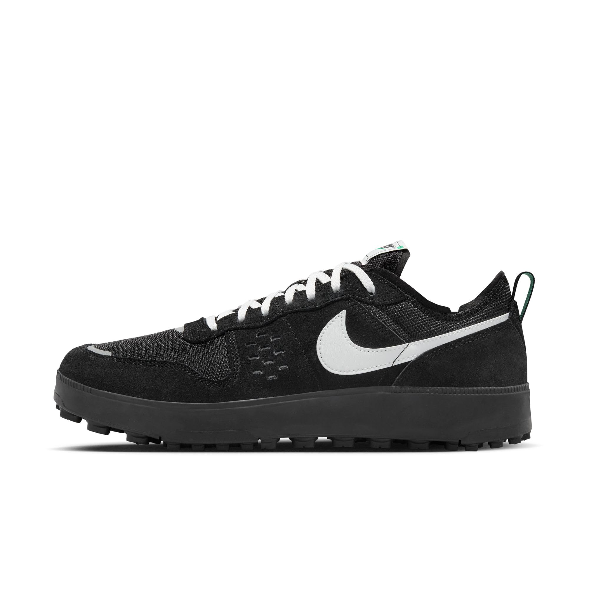 Nike C1TY, Zapatos con Cordones Hombre, BLACKSUMMITWHITE-​STADIUMGREEN, 43 EU