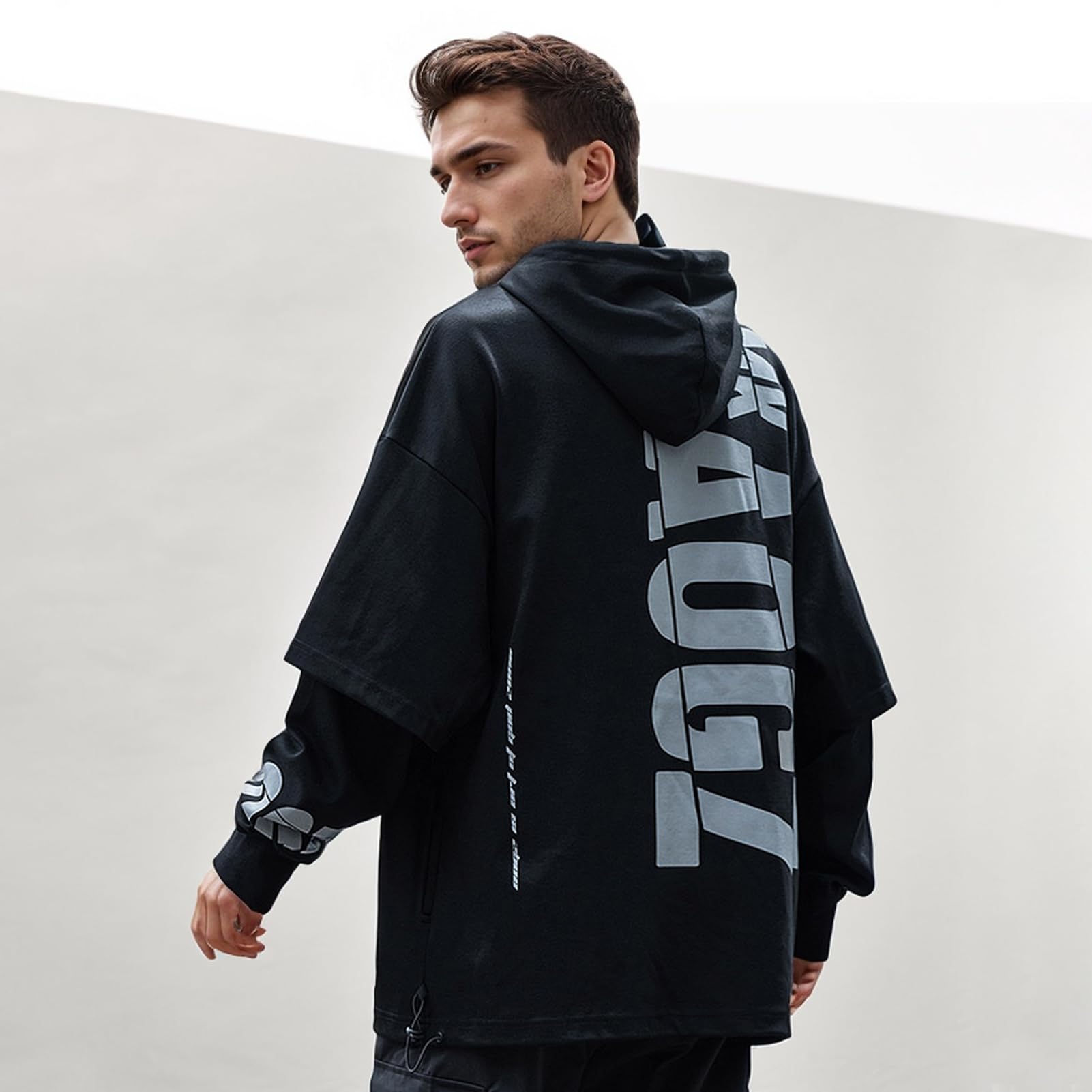 Sweat à Capuche Homme, Sports Sweats à Capuche Sweatshirt pour Homme