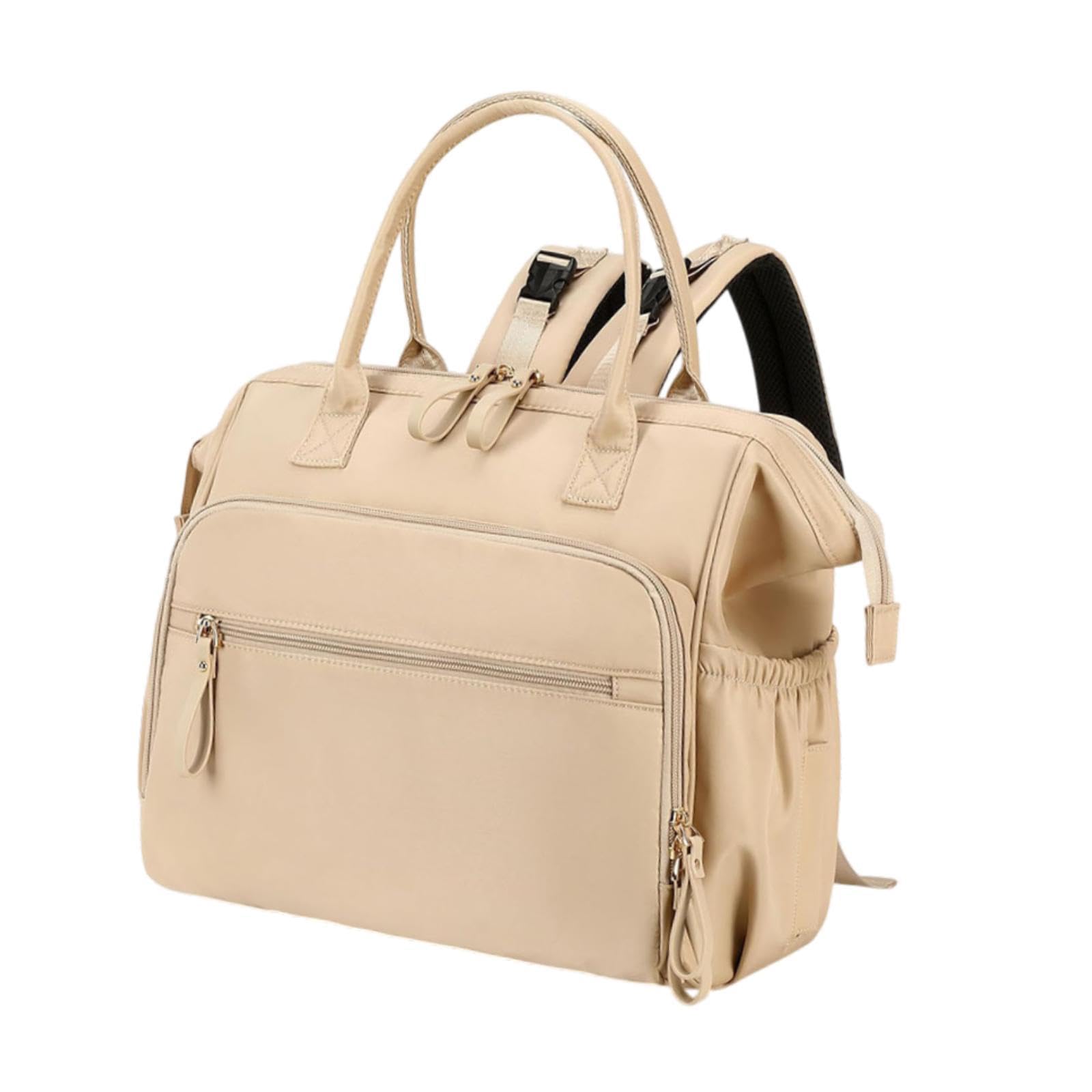 predolo Reisewindel Tte Wickelbeutel Umhängetasche Große Kapazität mit Multi Taschen Windpack für Die Arbeit Im Freien Im Freien Im Außenbereich, Beige