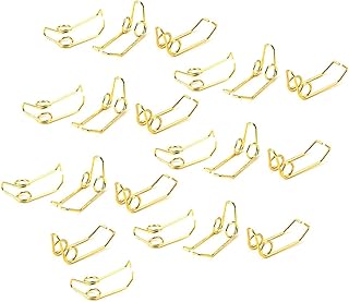 FAVOMOTO 20 Pieces Wind Instrument Parts Instrument Accessories Horn Trumpet Parts Trumpet Supply Trumpet Supplies Wind Instrument Bulk Metal