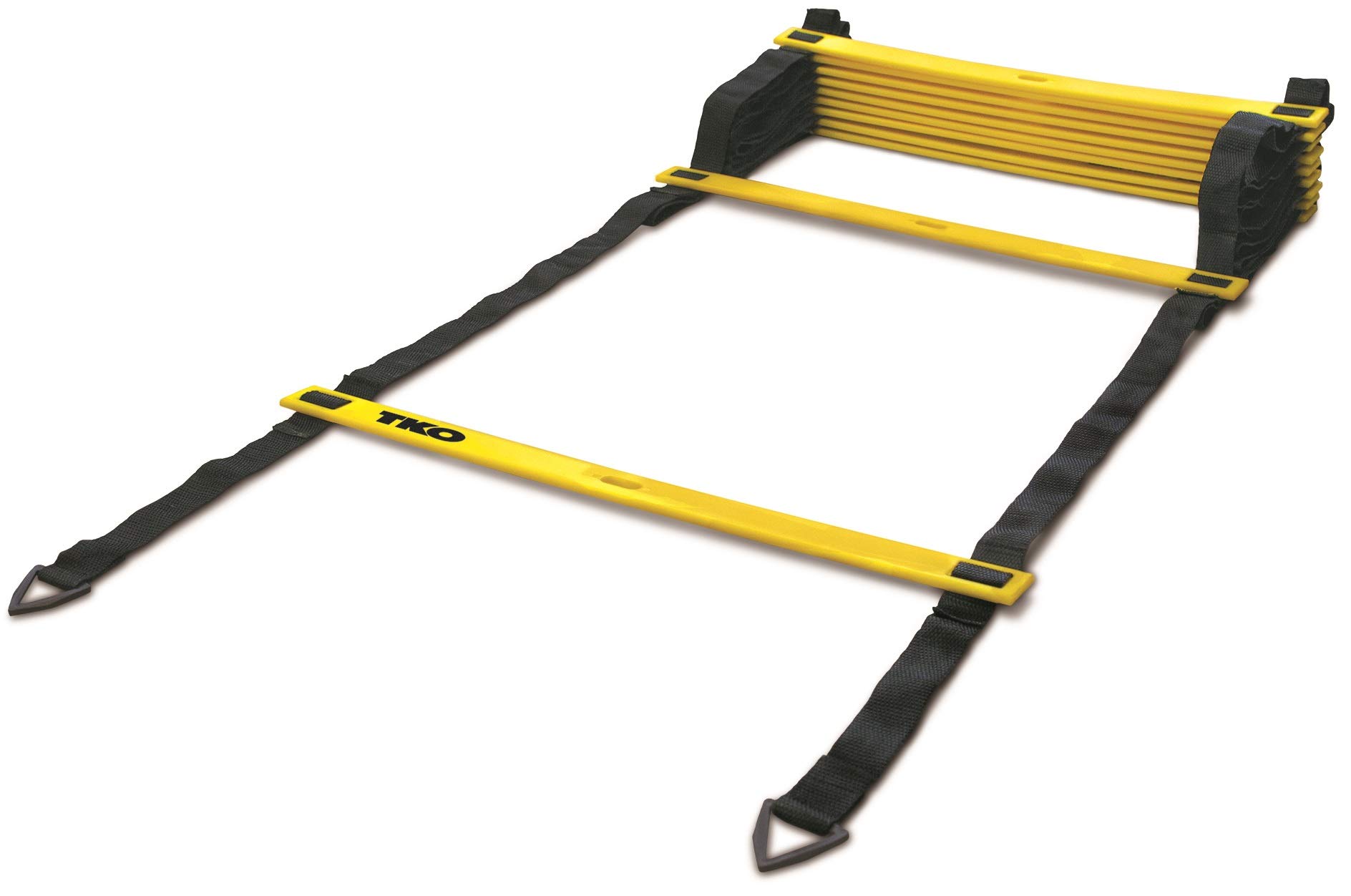 TKO Speed Ladder Step Training to Improve Agility and Coordination - Includes Ground Stakes and Carrying Bag
