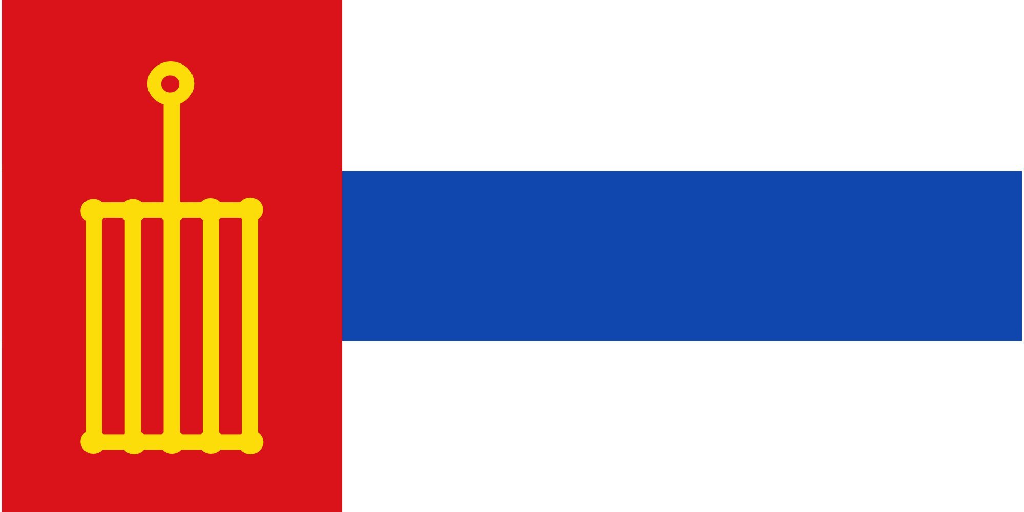 Drapeau San Lorenzo de Tormes grand format tercia triple face