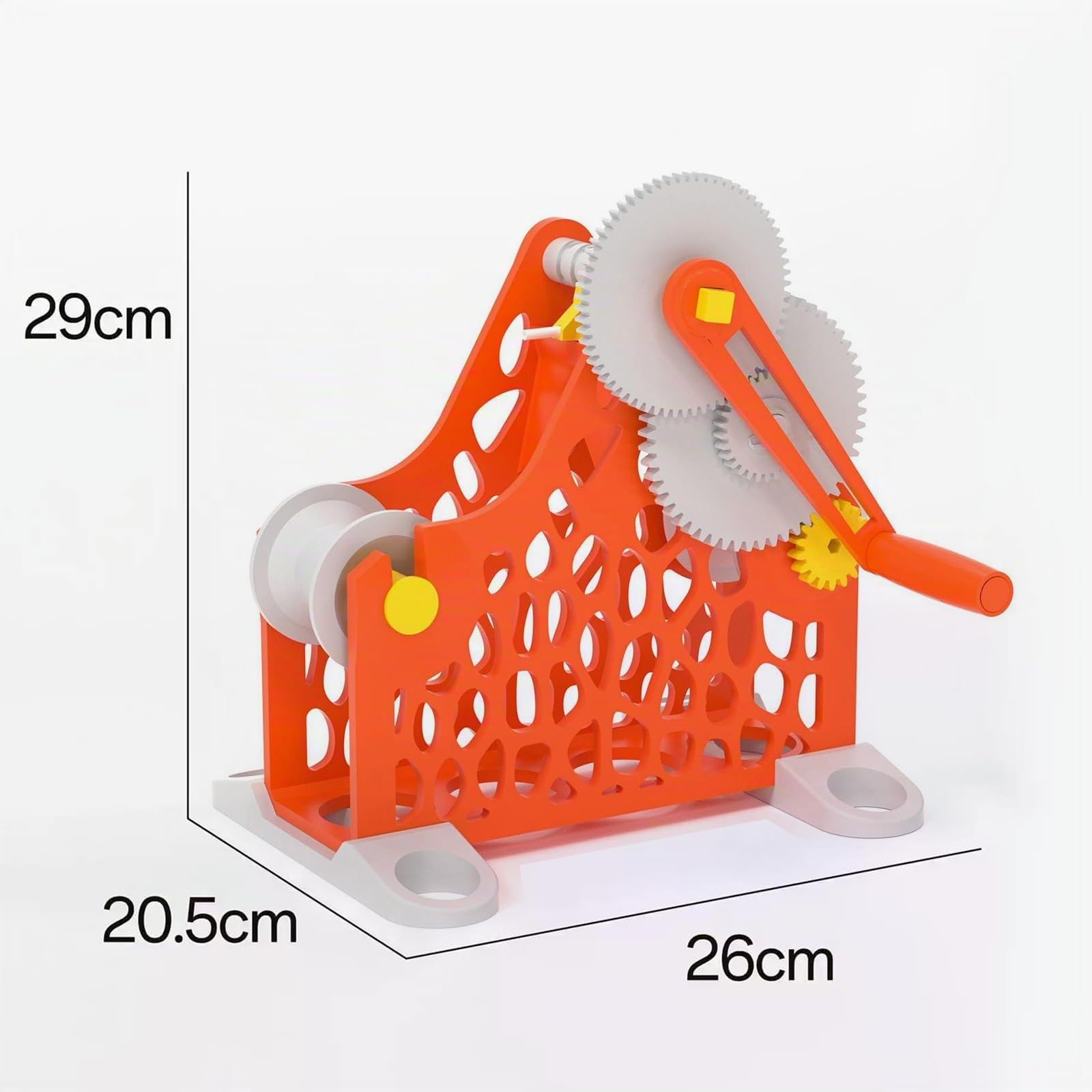 Enrouleur De Filament Pour Imprimante 3D, Bobineuse, Conception Modulaire Amovible, Enrouleur Électrique Manuel Pour Fil D'impression 3D, Fil De Soudage Et Fil À Coudre(Orange)