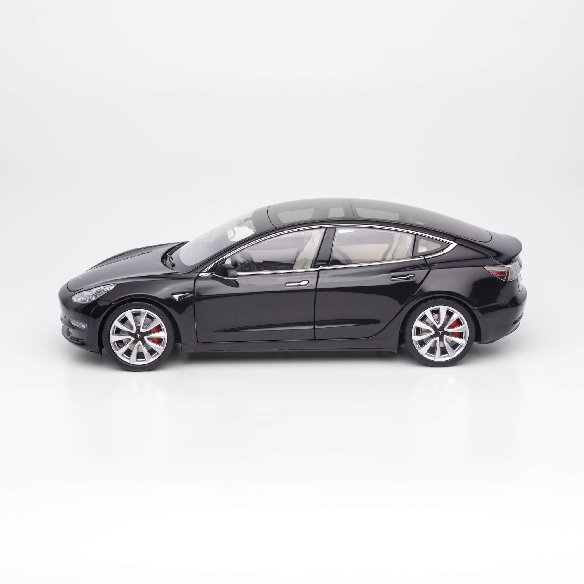 Tesla Diecast 1:18 Scale Model 3 - Black : Amazon.com.au: Toys & Games