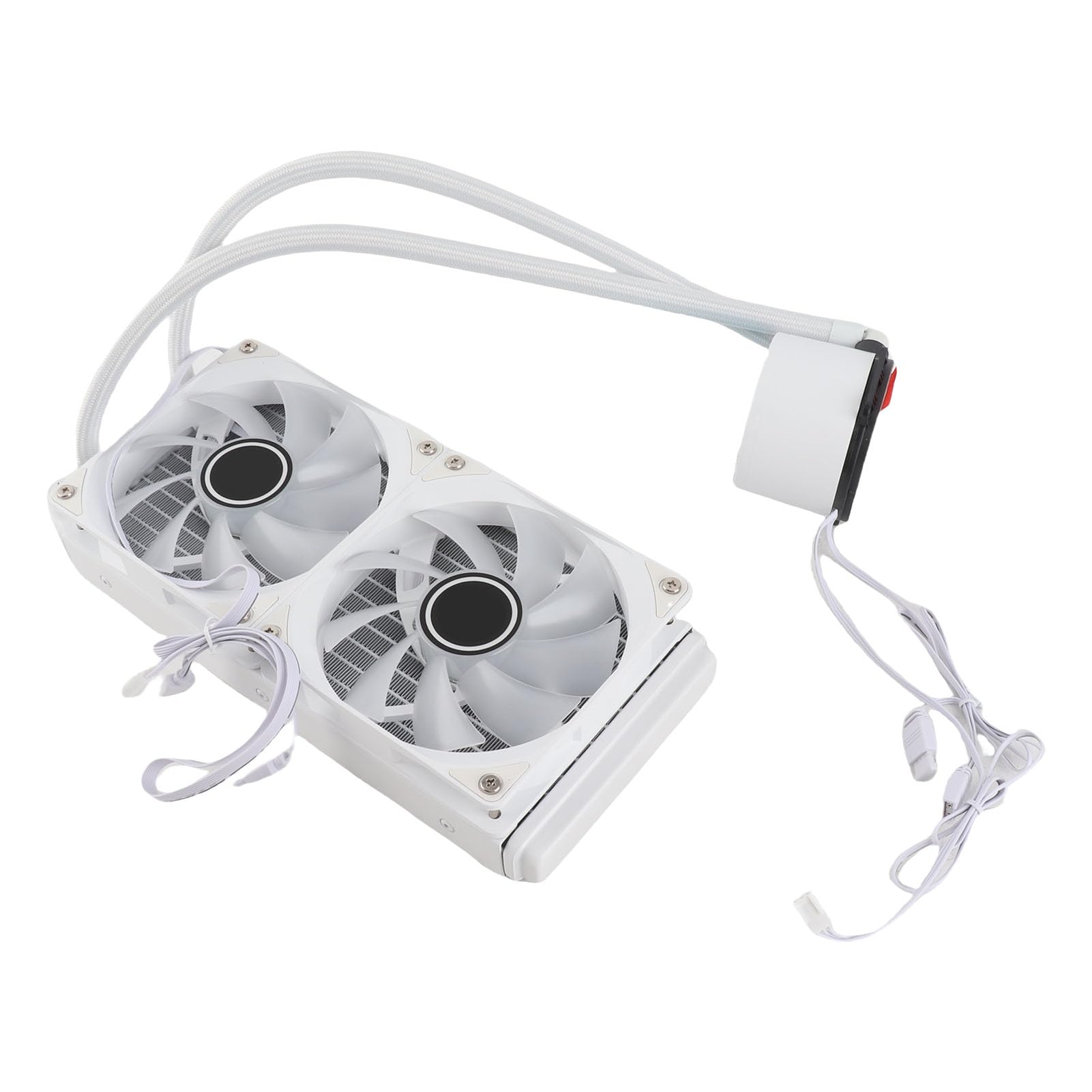 Annadue 240mm ARGB Procesorowy Chłodzenie Cieczą dla LGA2066 (WHITE)