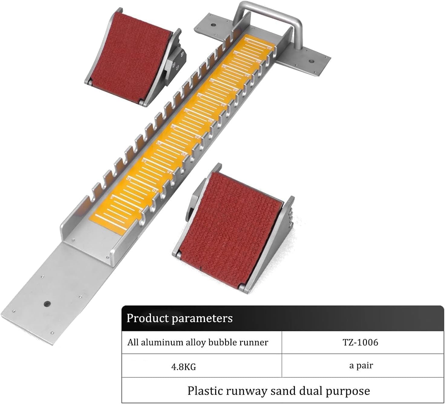Multi Function Starting Blocks, Professional Sprint Starting Blocks, Improve Speed at Track & Field Sports, Athletic Training & Running Practice, Adjustable Sprint Pedals for Sprinters