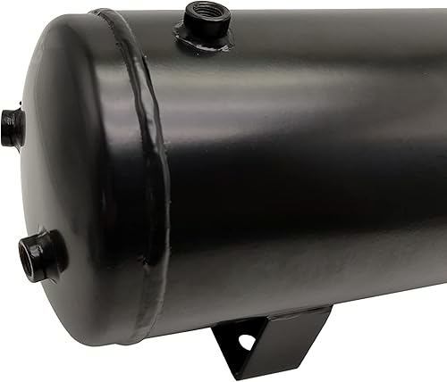 Miniatura 3 de NYSUS Depósito de aire del tanque de aire con puertos NPT de 14 de pulgada (3 galones)