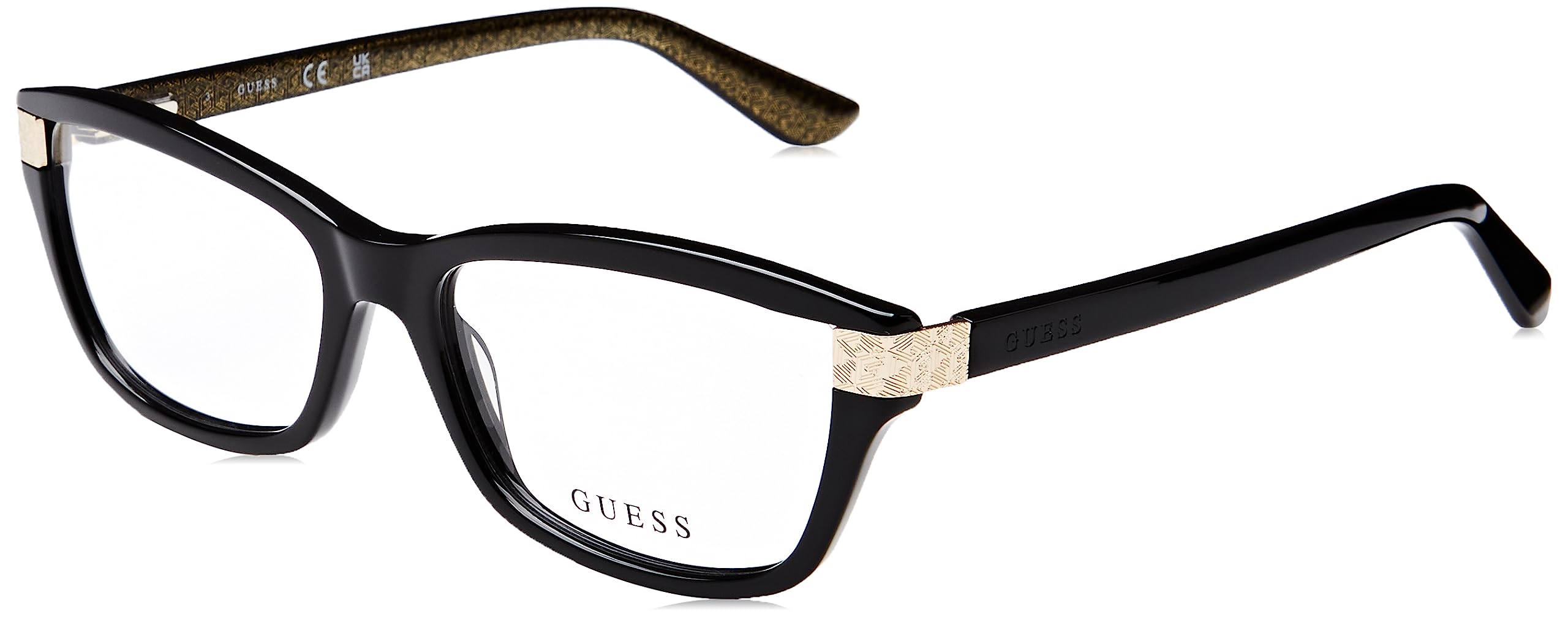 GUESS Eyeglasses GU 2956 001 Shiny Black