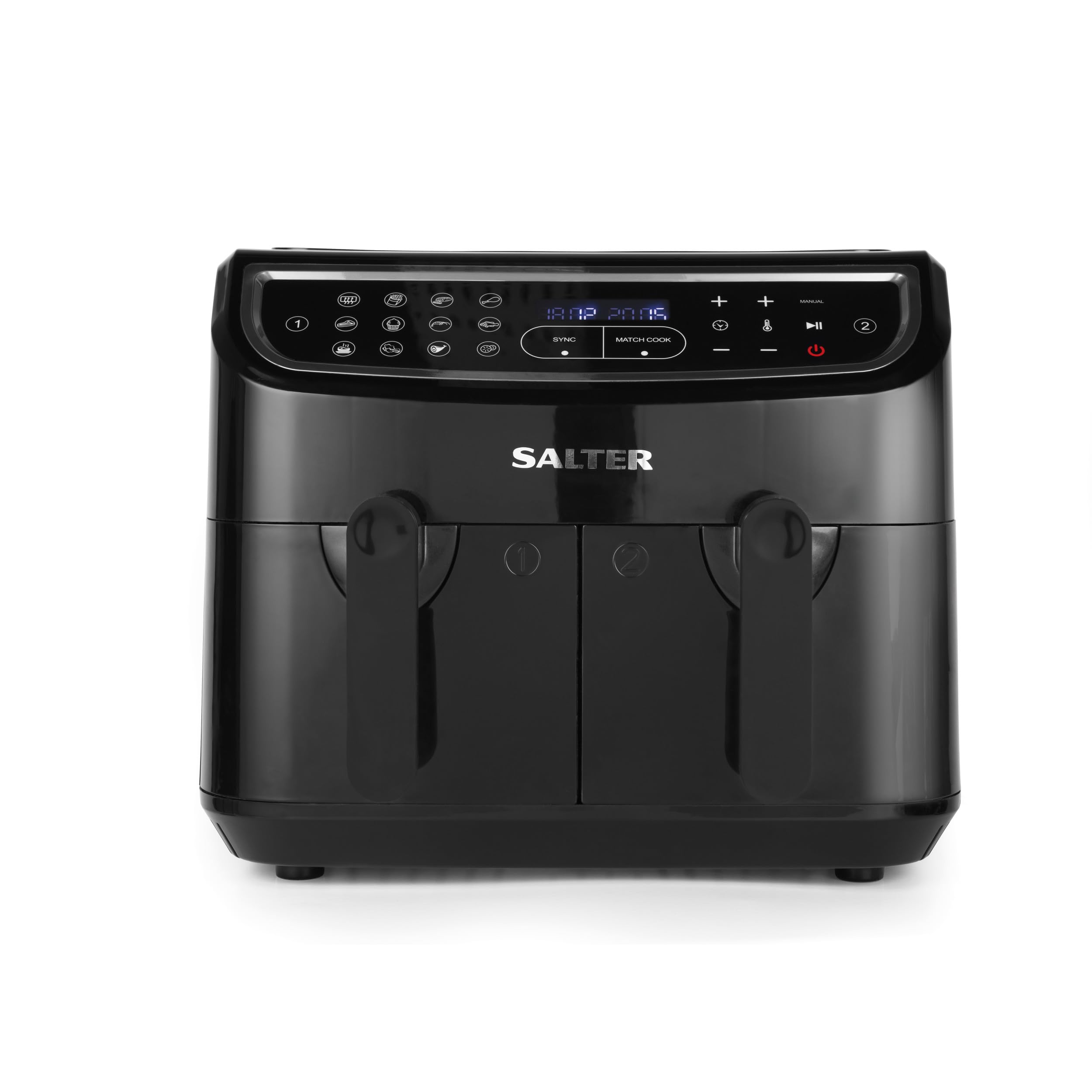 Salter Dual Air Air Fryer 8.2L Dual Drawer With Sync & Match