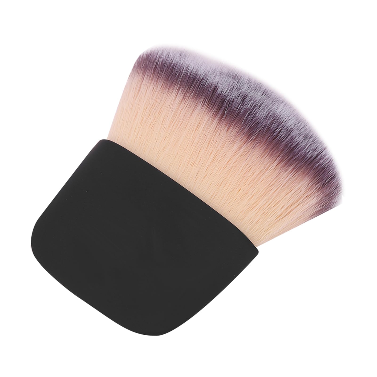 Cunyuer Mini Makeup Brush, Portable Soft Hair Loose Powder Blush Brush Beauty Tool (Black)