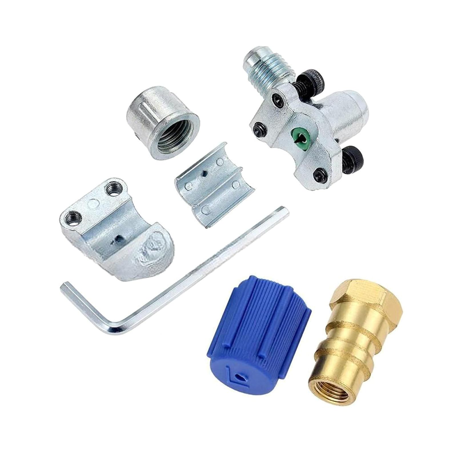 Kalttoy Piercing Tap Kits Air Conditioners Retrofits Valves for R22 R134A AP4502525 Air Conditioning Car Refrigerator Part Retrofits Valves
