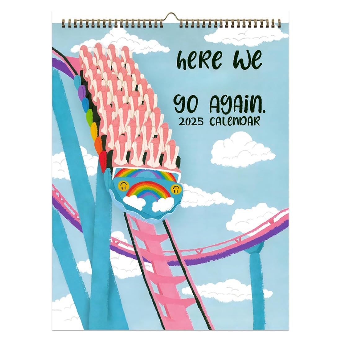 Calendario 2025 A Tema Cartoni Animati - 21x28 Cm, Appendibile, Con Spazio Per Appunti E Citazioni