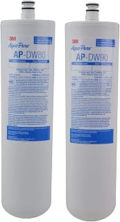 3M Aqua-Pure Under Sink Replacement Water Filter AP-DW80/90, For Aqua-Pure AP-DWS1000, Reduces Particulate, Chlorine Taste and Odor, Lead, Cysts, VOCs, MTBE